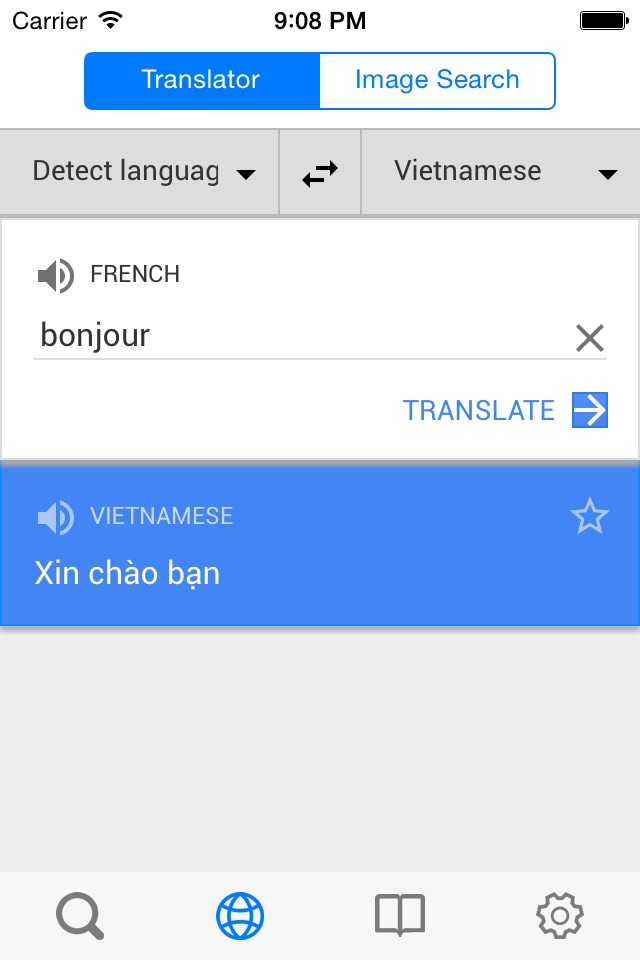 Từ điển Pháp Việt, Việt Pháp, Pháp Anh, Anh Pháp - French Vietnamese English Dictionary screenshot 3