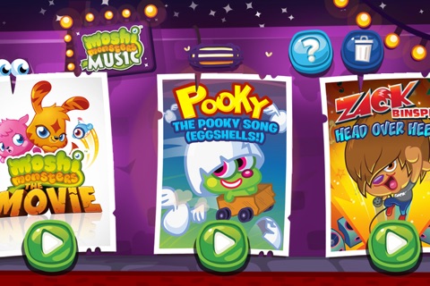 Moshi Monsters Music HD screenshot 2