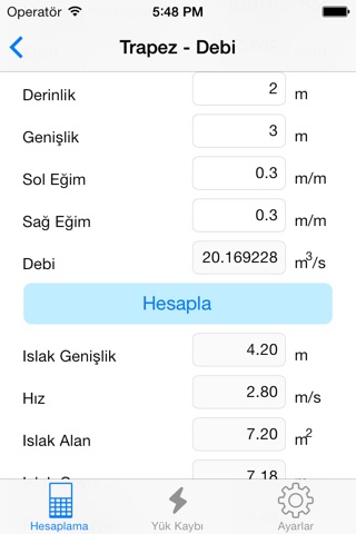 Hydro Calculator screenshot 4