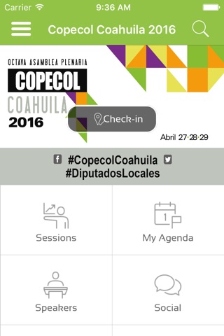 Copecol Coahuila 2016 screenshot 2