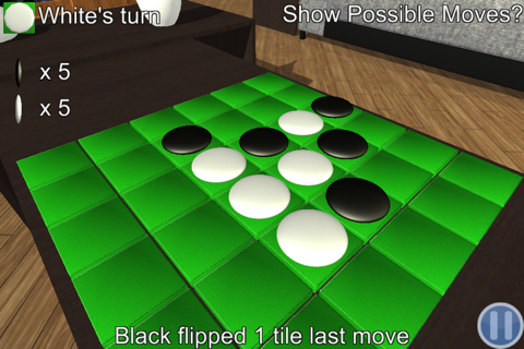 Reversi 3D by Purple Buttons screenshot 4