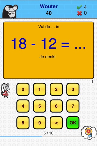 123 Mouse - become a math champion! screenshot 2