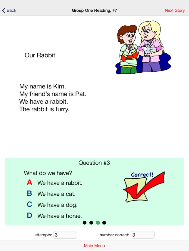 Kindergarten Reading Comprehension-Free Version(圖2)-速報App