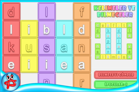 Kelimeler ve Bilmeceler: Ücretsiz Çapraz Bulmaca screenshot 2