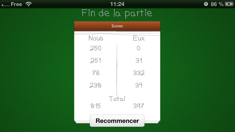 Belote Coinche Gratuit screenshot-3