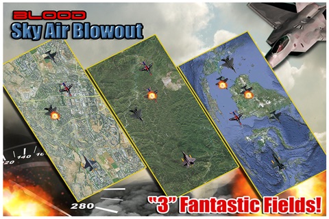 Skies of Blood Free: Migs Jet Deathmatch skirmish screenshot 3
