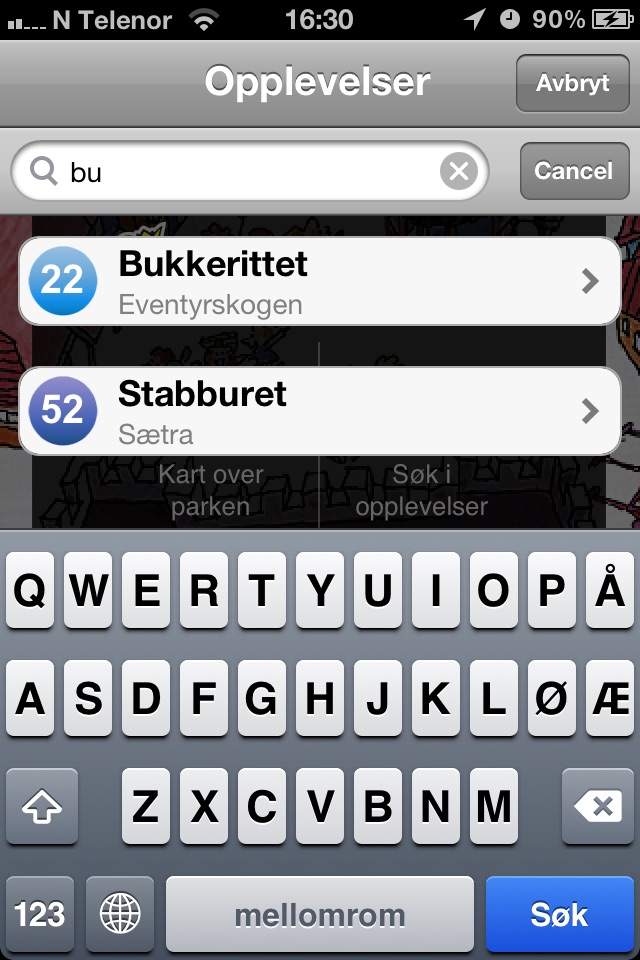 Kongeparken screenshot 2