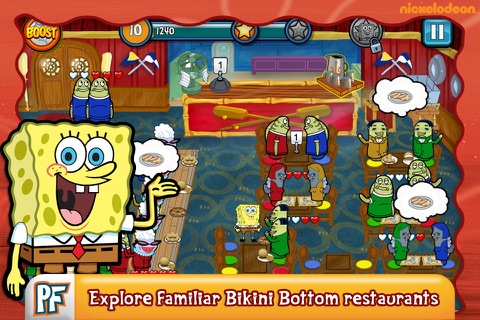 SpongeBob Diner Dash Deluxe screenshot 3
