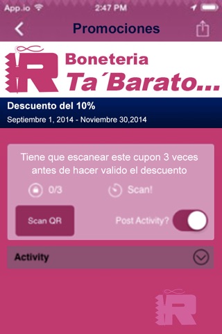 Boneteria El Baratero screenshot 2