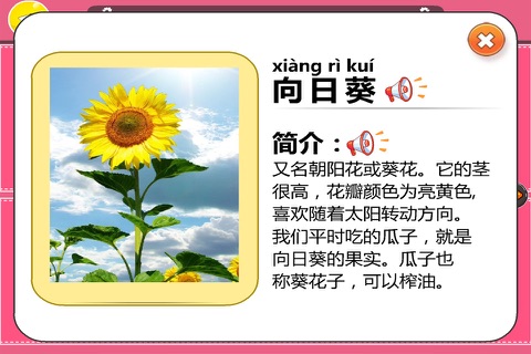 小朋友的黄金花园-种植类益智游戏（认识花朵）-黄金教育 screenshot 3