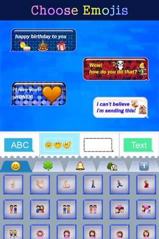 Color Text Messages Free - Send Color Text Messages with Emoji for sms, mms & iMessage screenshot 3