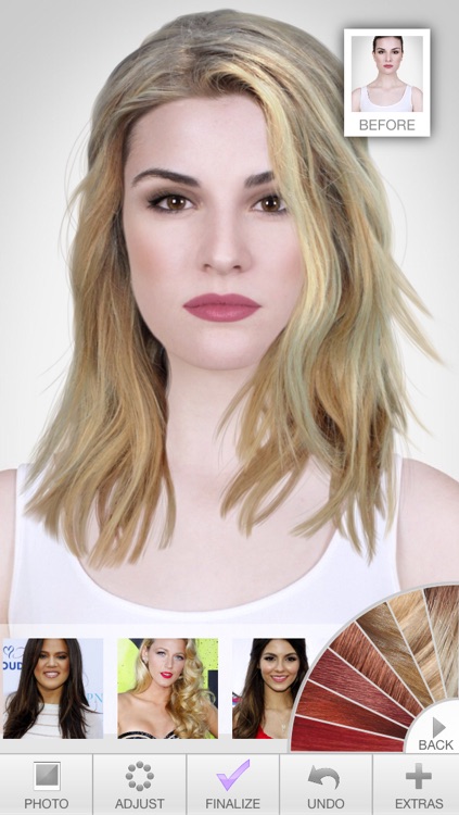 Hairstyles - Celebrity Hair Try-On