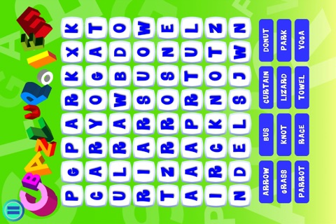 Wee Kids Wordsearch Free screenshot 2