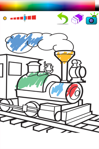 Art Book Trains and Thomas Edition screenshot 2