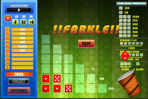 ▻Farkle Dice Las Vegas Lite - Ultimate Betting Addict-ion screenshot 2