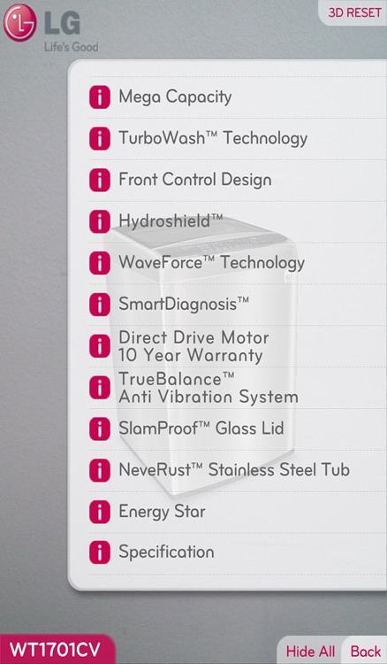 LG WASHER 3D (FRONT) (US, EN) screenshot-3