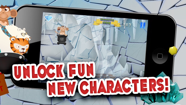 A Despicable Gnome & Friends Diamond Rush - Free Rail Miner Race Game screenshot-4