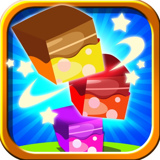 Cubes of Freezeria Tower Stacker – Frozen Ice Cream Drop - Free icon