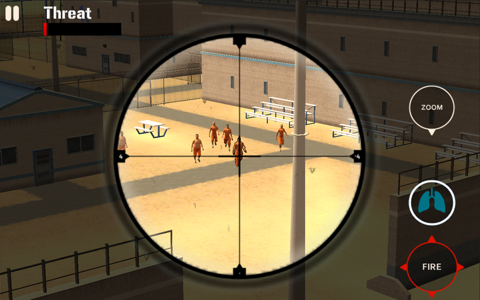 Sniper Duty Prison Yard screenshot 4
