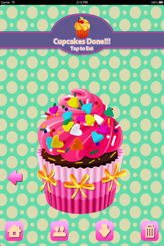 Cupcake Mania Free Cup Cake Maker screenshot 2