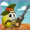 Angry Rambo Pear - shooting games for kids free