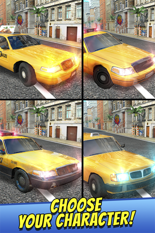 Taxi Racer . Crazy Cab Car Driver Simulator Games Top Free screenshot 2