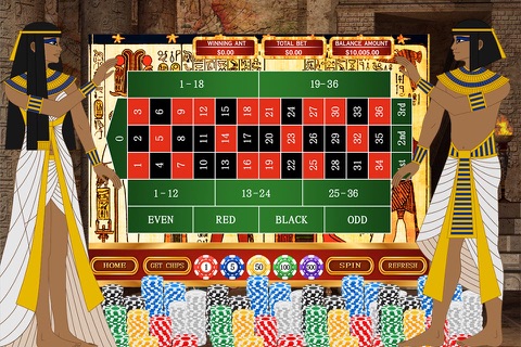 Egypt Roulette - Free VIP Las Vegas Style Mobile Casino Game screenshot 3