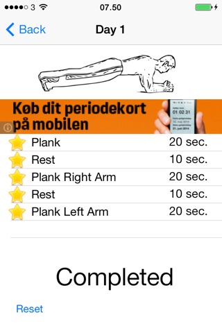 Plank Challenge screenshot 2