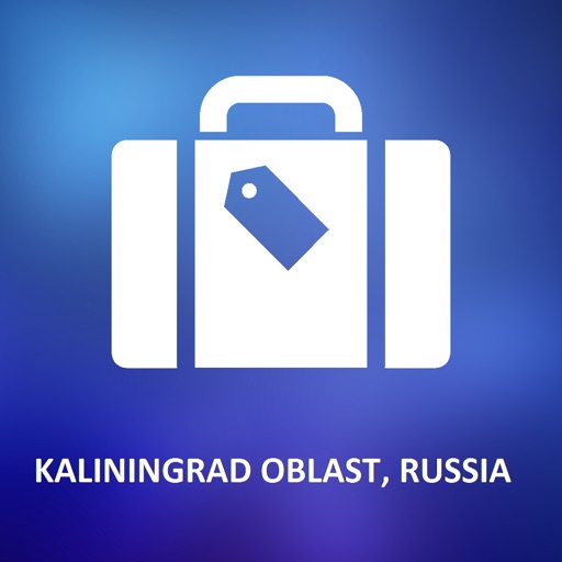 Kaliningrad Oblast, Russia Offline Vector Map icon