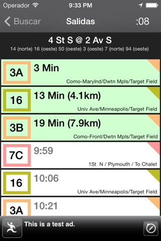 TC Bus Data screenshot 2
