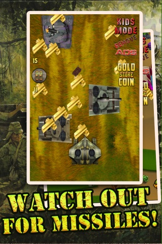 Jungle Combat Battle Hero vs Deluxe Heat Seeking Laser Tanks screenshot 3