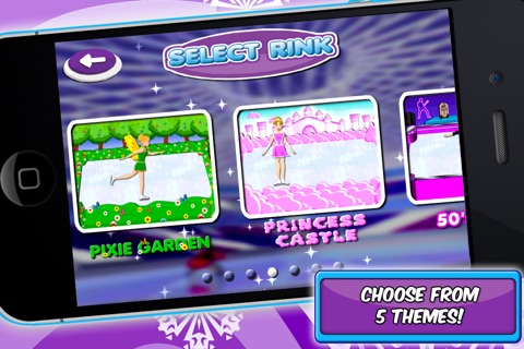 Figure Skating Game - Play Free Fun Ice Skate & Dance Girl Sports Games screenshot 2