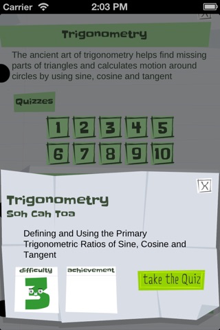 Trig Math Pro screenshot 3