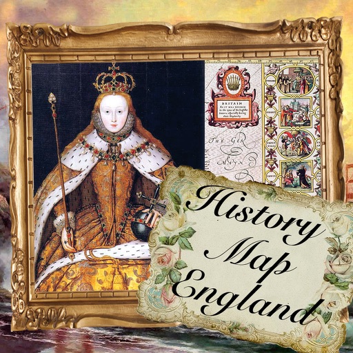 History Map England icon