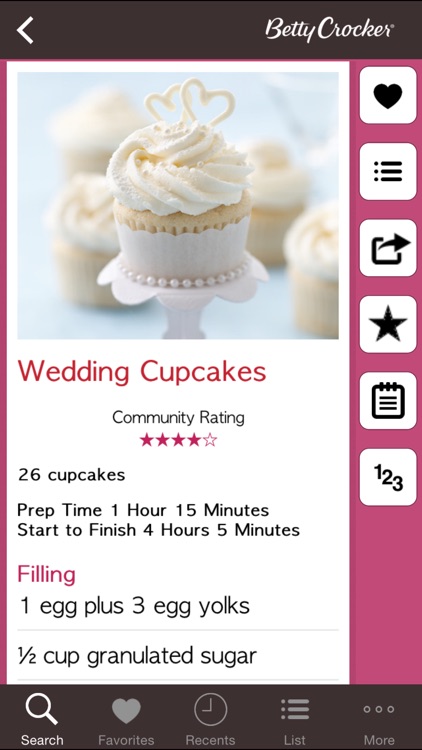 Cupcake Recipes: Betty Crocker The Big Book of Series screenshot-3