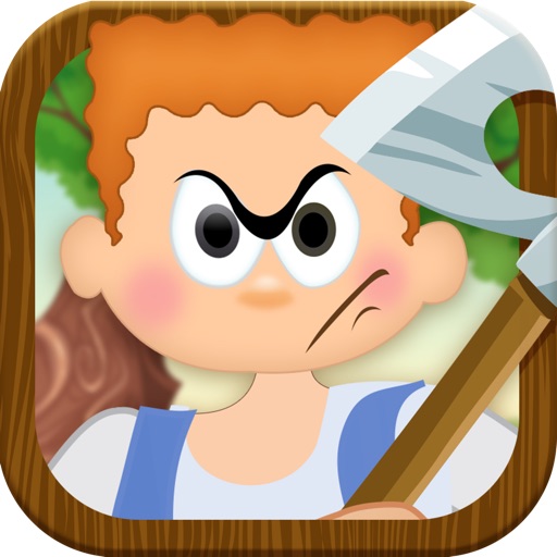 A Arcade Timber Boy Tree Axe Chop Wood - Free Tiny Tap Forest Game-s icon