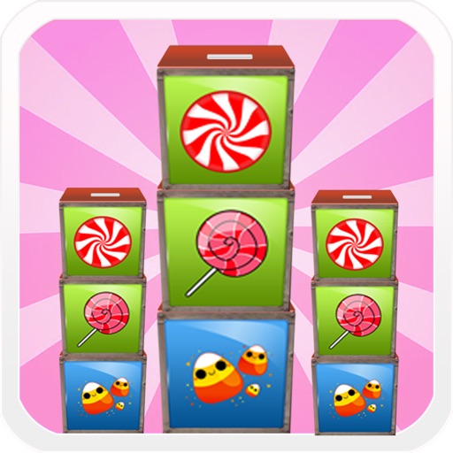 A Candy Crate Tower Stacking Free Game