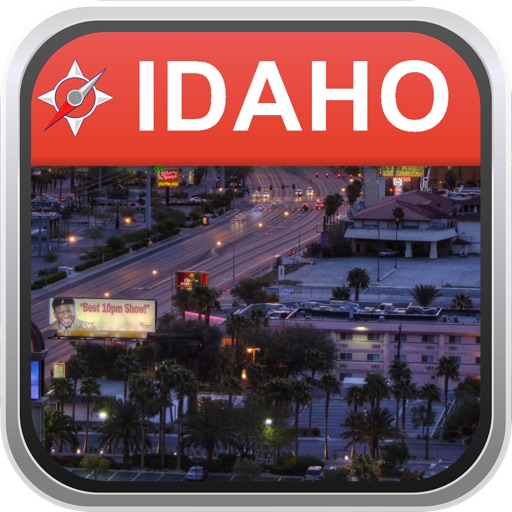 Offline Map Idaho, USA: City Navigator Maps