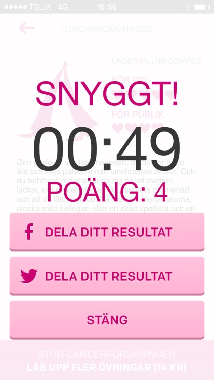 Cancerfonden - Vardagsworkout screenshot-3