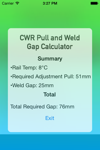 CWR Calculator screenshot 3