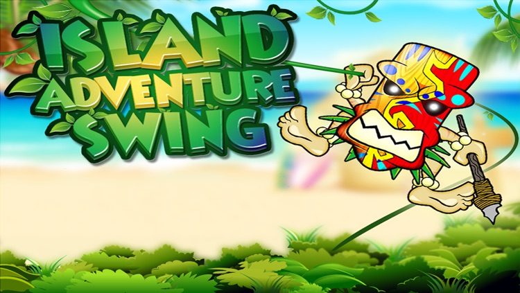 Island Adventure Swing - Tiki Tarzan Stunt Rope Swing Launcher screenshot-3