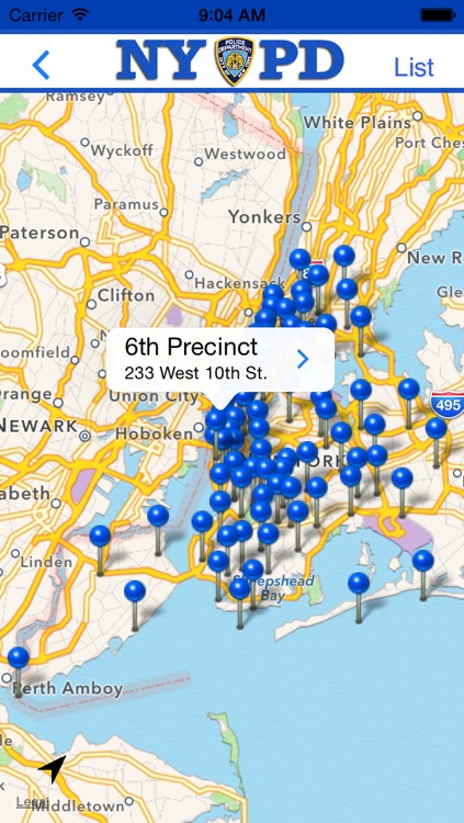 NYPD Precincts