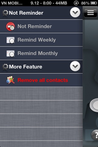 BKContact screenshot 2