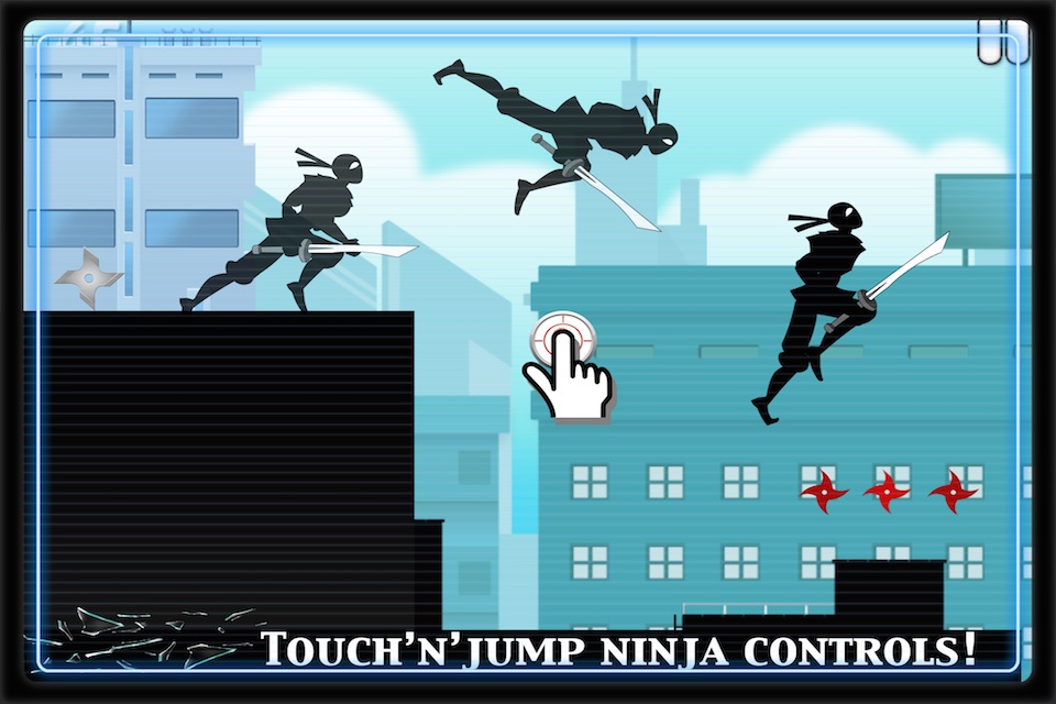 Ninja Parkour Dash 2: Escaping Vector Samurai Shurikens Fight screenshot 3