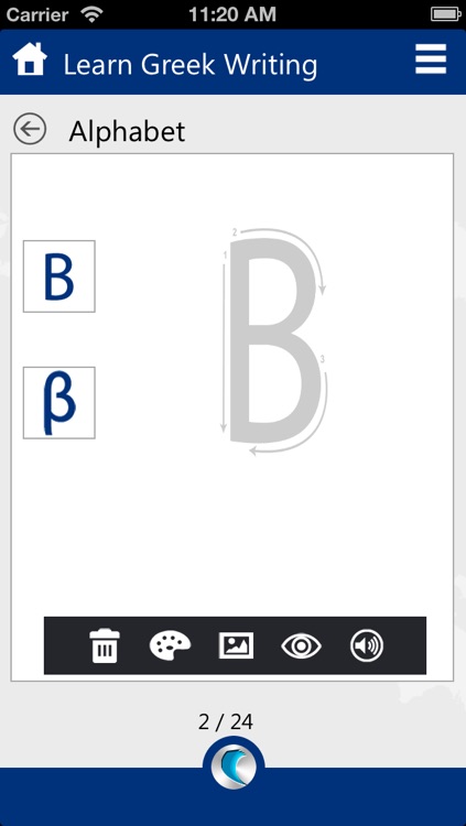 Learn Greek Writing by WAGmob