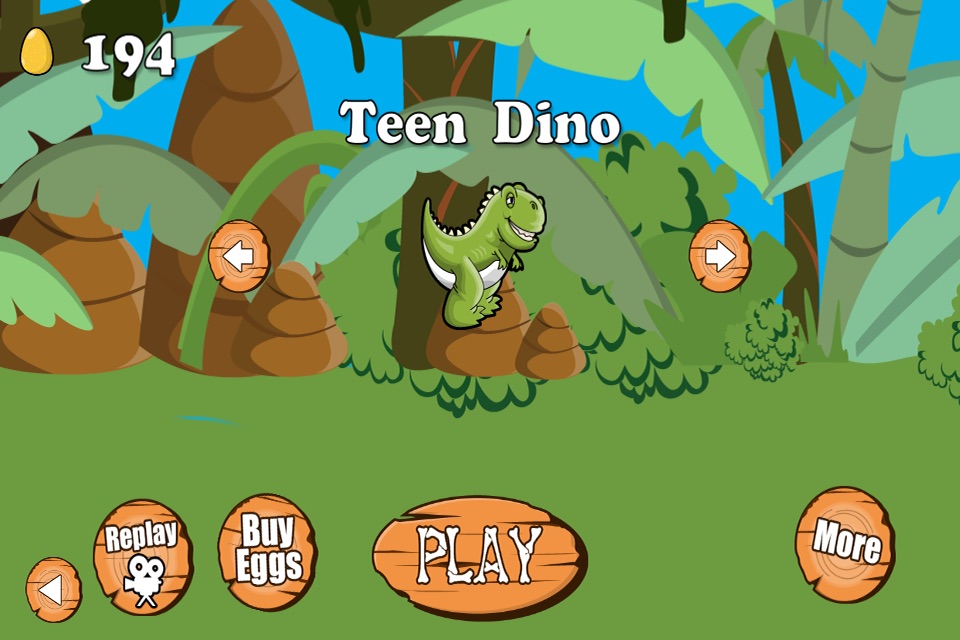 A Baby Dinosaur Race FREE - Run, Jump & Roar! screenshot 4