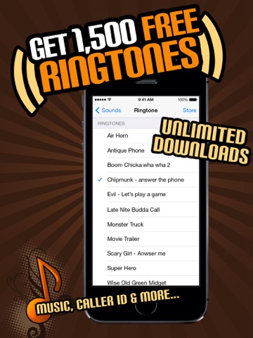 1,500 Sonneries Unlimited - Best iPhone Ringtones