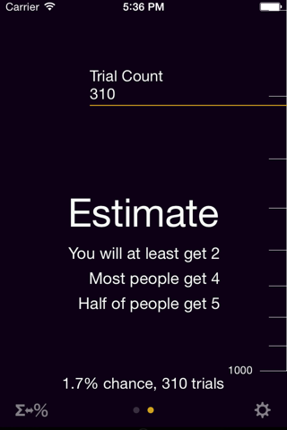 YourLuck - Expectation Calculator screenshot 2