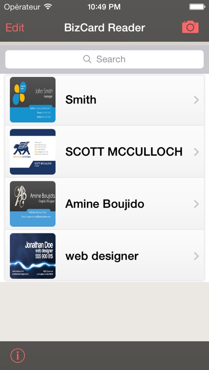 BizCardReader screenshot-3