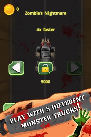 An Offroad Monster Truck Zombie Escape screenshot 4